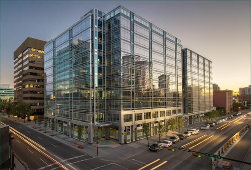 Calgary Office, a office & retail property in Calgary, AB financed by Oakbank Capital Group